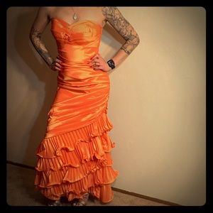 Tangerine Gown